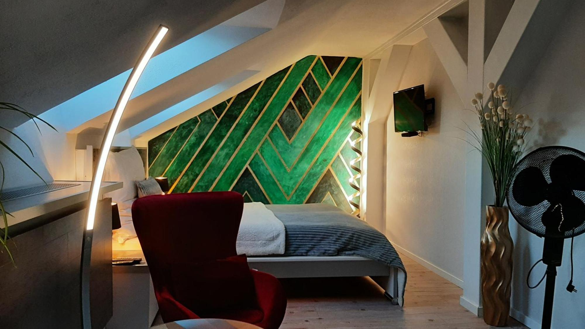 Deluxe Doppelzimmer Nordhausen Bagian luar foto